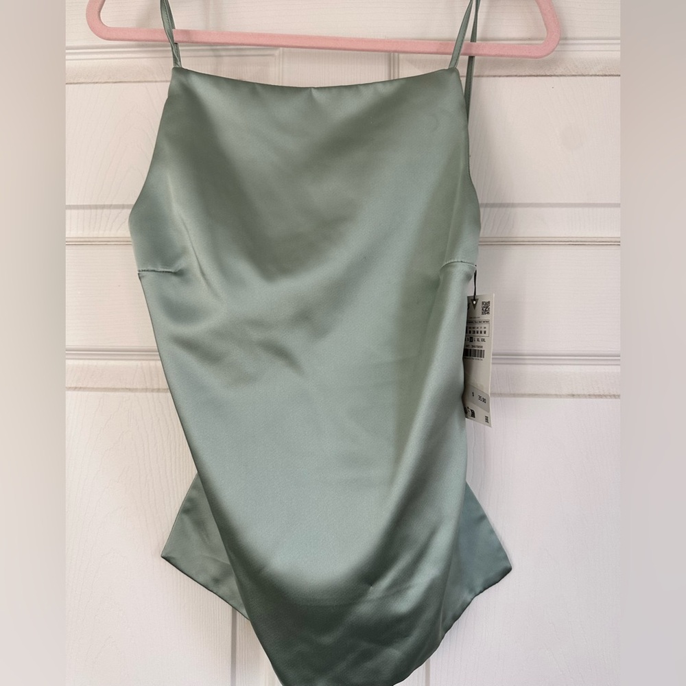 Zara backless top
